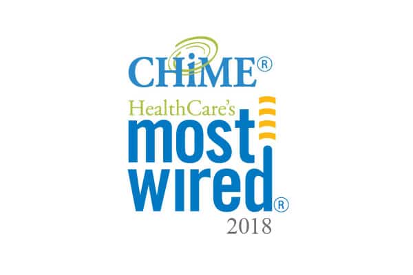 CHIME Most Wired Award 2018