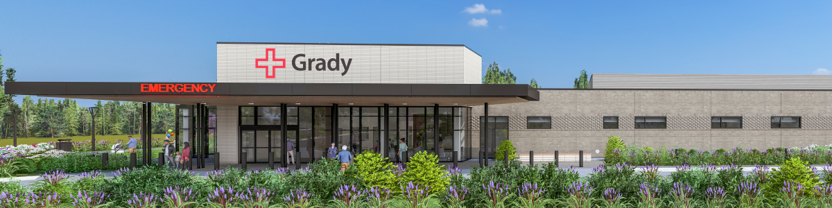 Rendering of Emergency Care Center in South Fulton