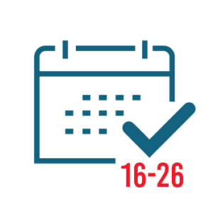 Calendar icon for in person appointment selection