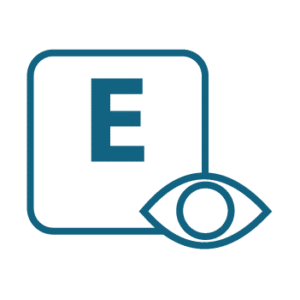 eye exam icon